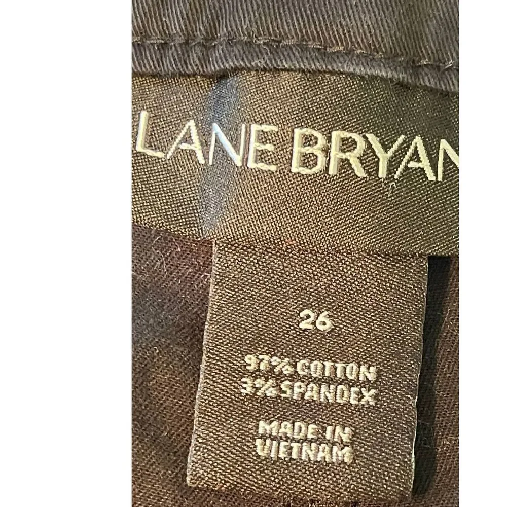Lane Bryant Black Cotton Spandex Womens Shorts SIZE 26